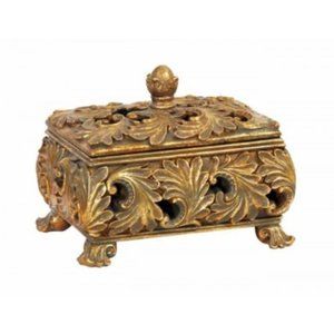 Textured Leaf Keeping Box